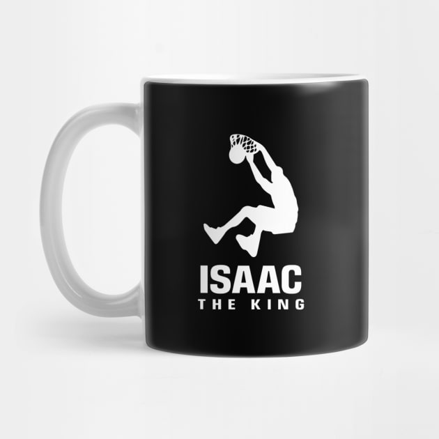 Isaac Custom Player Basketball Your Name The King by Baseball Your Name